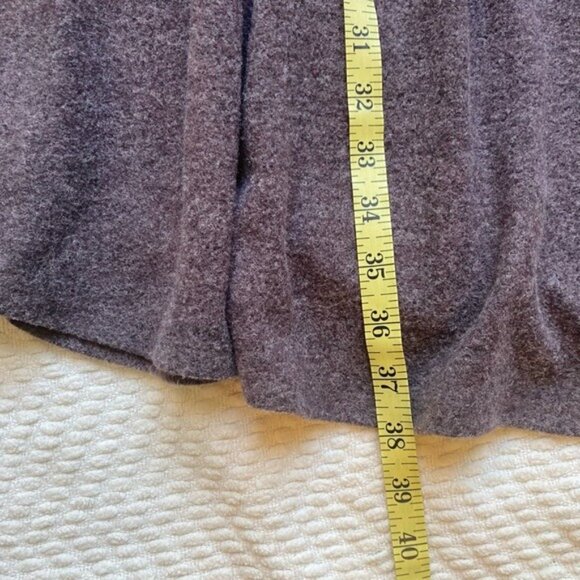 Wonderland Orange Cowl Neck Long Sleeve Fleece Dress Raisin Color Size Small - Picture 8 of 9